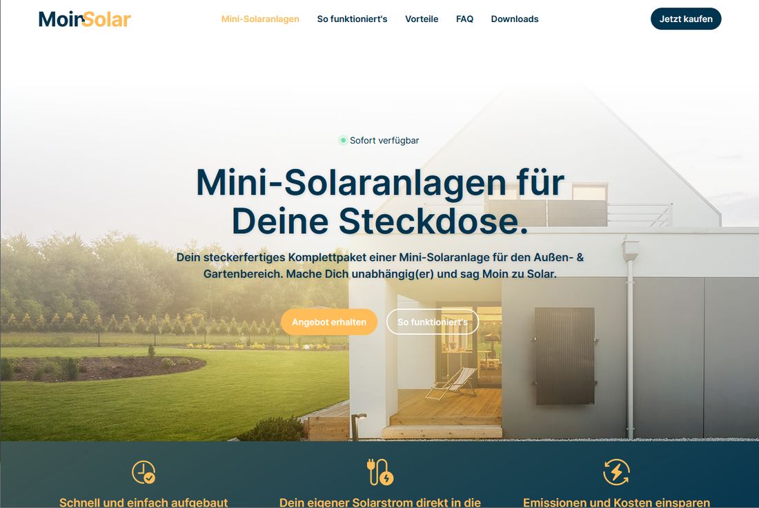 Website MoinSolar